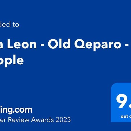 Vila Leon - Old Qeparo - 6 People Eksteriør billede